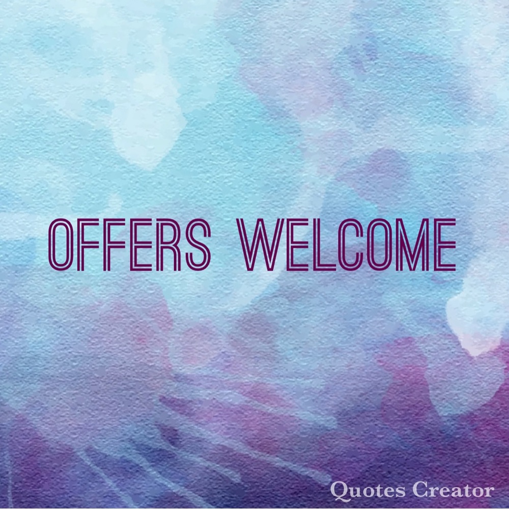 Send an offer and get a great deal!